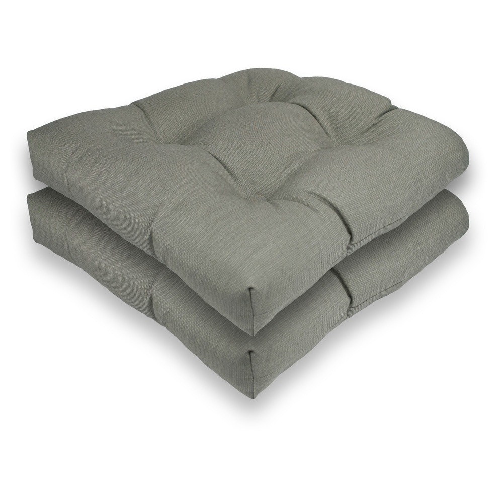 Austin Horn Classics Sunbrella Reversible Chair Cushion (Set of 2) - 16 x 16 x 3