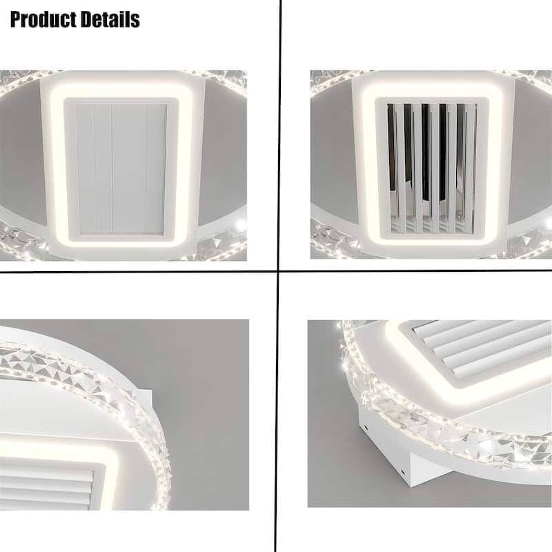 Fan Lamp With Dimmable LED