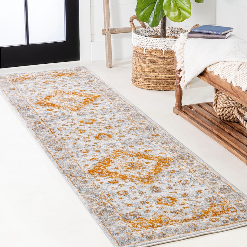 JONATHAN Y Zelda Ornate Medallion Persian Area Rug