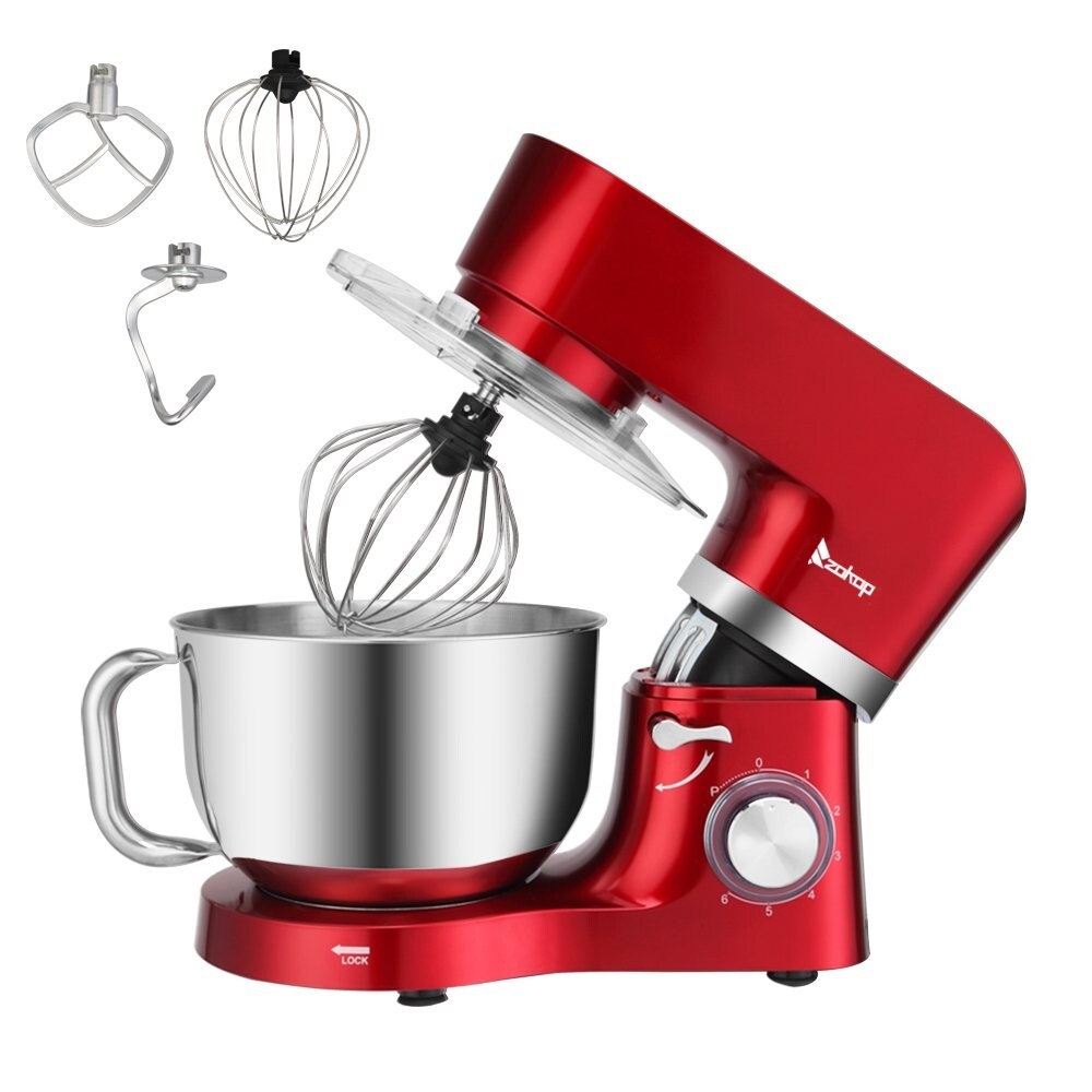 ⑧ 道楽　dowluck 5.8Qt 660W 6-Speed Tilt-Head Stand Mixer, Kitchen Electric