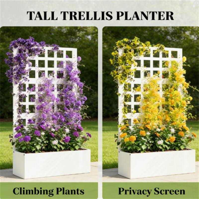 Elevated Garden Bed, Planting Box, Plant Rack, Black