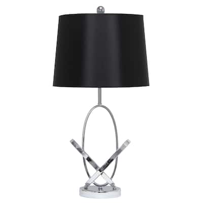 Lalia Home 27.25" Glossy State-of-the-Art Modern Entwined Table Lamp - 27.25