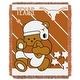 preview thumbnail 15 of 19, NCAA Full Back Jacquard Baby Throw Blanket 36" x 46" - Texas