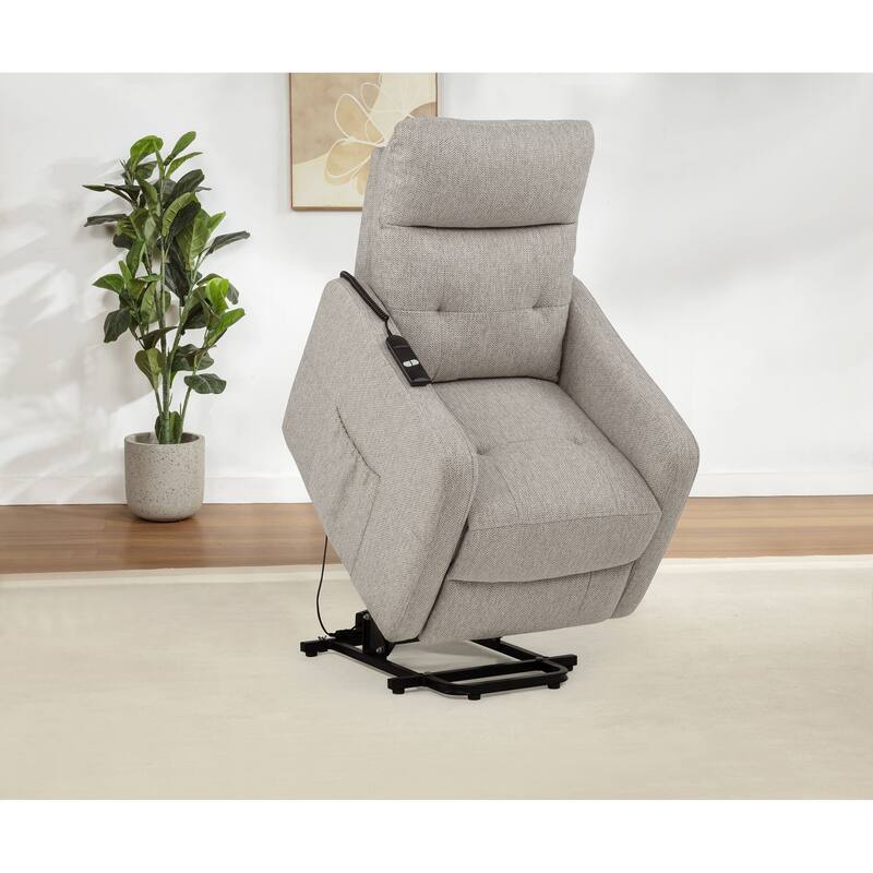 Dayes Upholstered Power Lift Recliner Chair