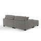 preview thumbnail 88 of 131, Oversized Chenille Modular Sectional Sofa Conversation Set with 2 Ottomans