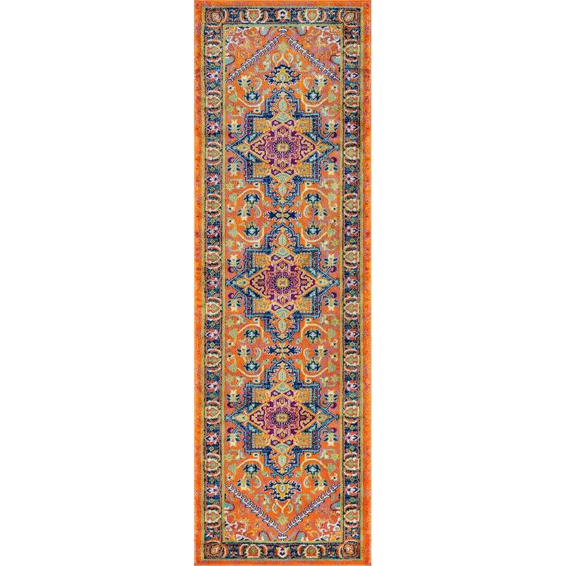 Genesis Bohemian & Eclectic Medallion Indoor Area Rug