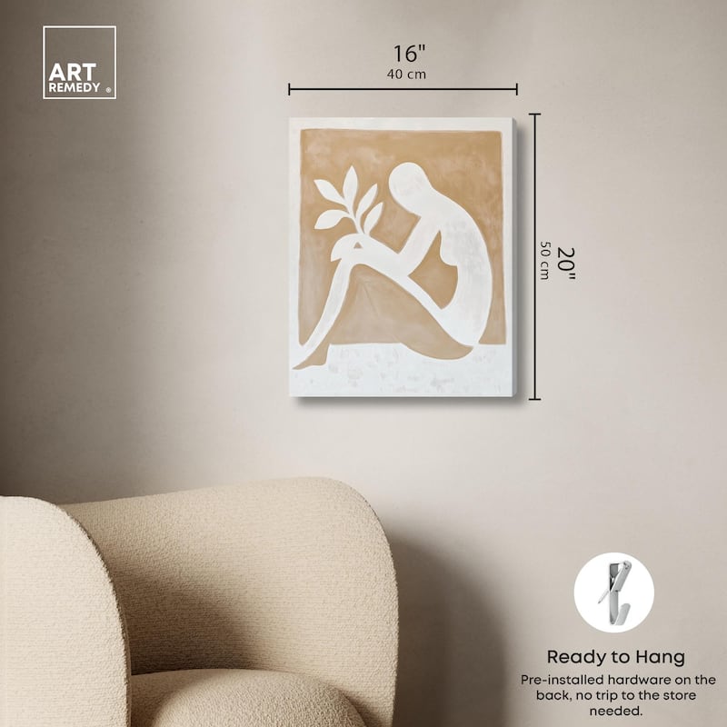 Pale Sentinel Canvas by Art Remedy, Gallery Wrapped