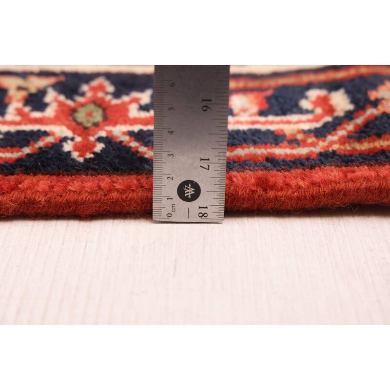 ECARPETGALLERY Hand-knotted Serapi Heritage Light Red Wool Rug - 2'6 x 23'5