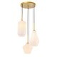 preview thumbnail 16 of 20, Gerald Glass 3-light Pendant