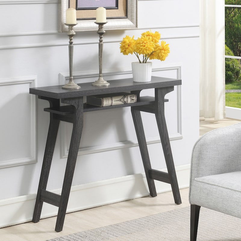 Convenience Concepts Newport Lynda Console Table with Shelf