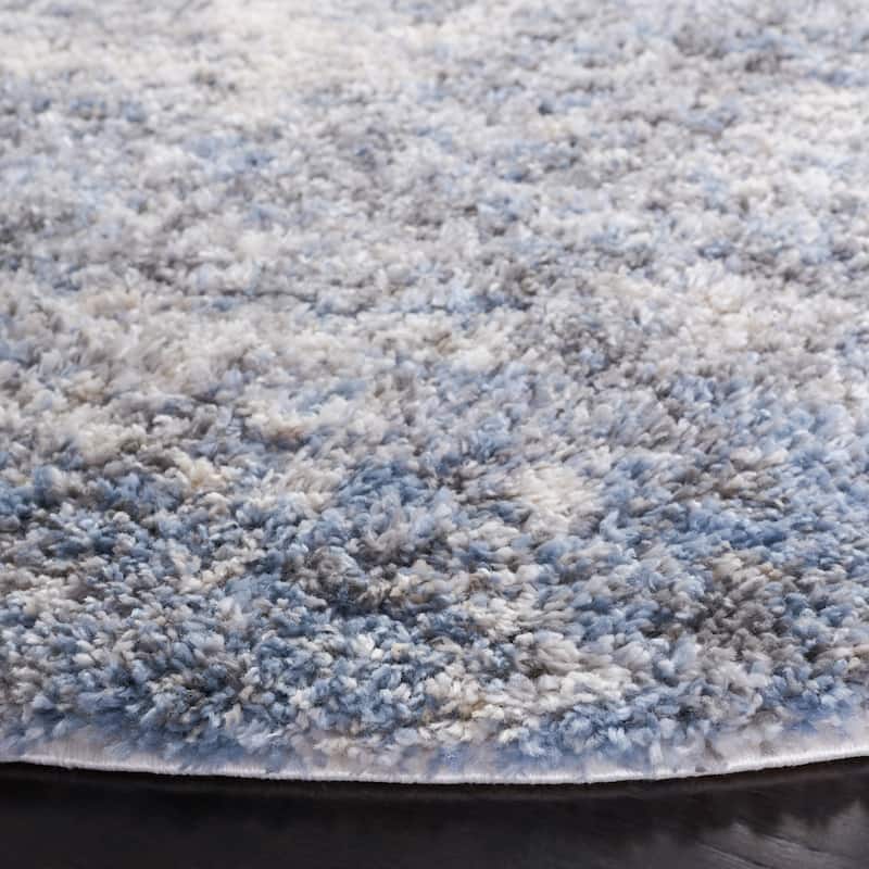 SAFAVIEH Berber Shag Yasumi Abstract 1.25-inch Thick Rug