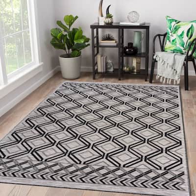 Sevita Retreat Geometric Daze Indoor/Outdoor Rug