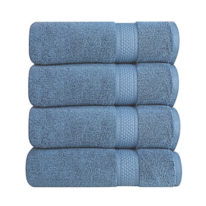 A1 Home Collections Bath Towel Set, 500 GSM Duet Technology 100% Ring Spun Cotton, Ultra Soft, Quick Dry