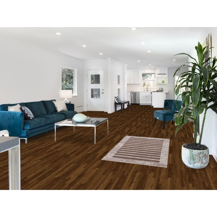 Modern Oriental Accent Rug Handmade Abstract Wool Carpet - 2'9"x 4'8"