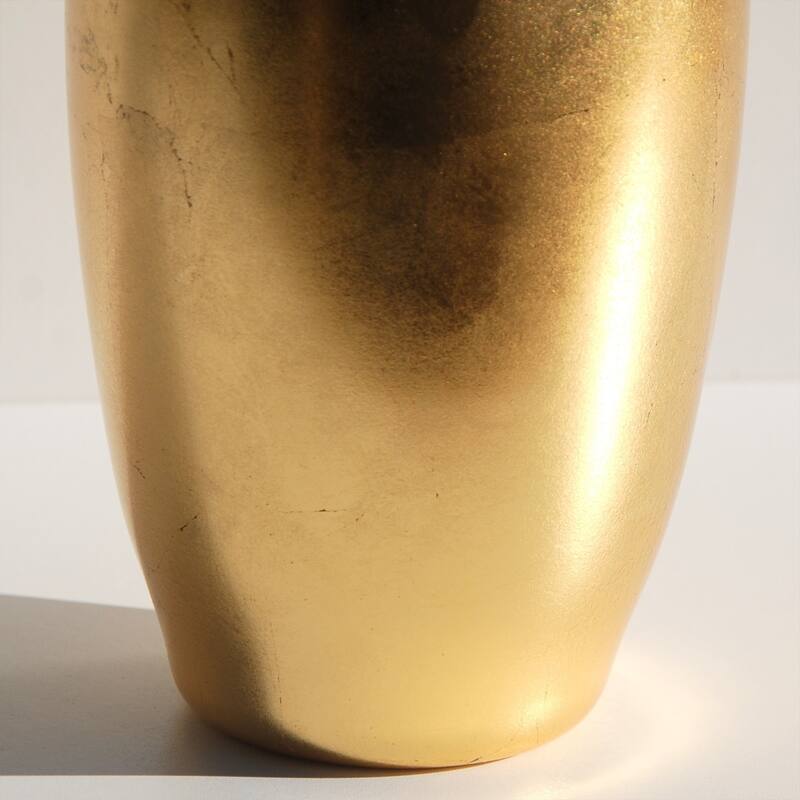 GILT 10" Gilded Flower Vase