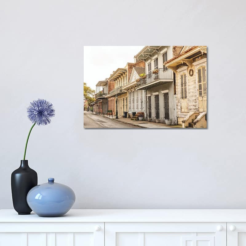 iCanvas "New Orleans French Quarter Morning Light" by Ann Hudec Canvas Print - 12x18x1.5