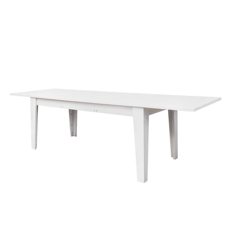 Wood Extendable Dining Table with Legs for Dining Room