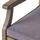 preview thumbnail 23 of 45, Llano Outdoor 5 Piece Acacia Wood Dining Set by Christopher Knight Home