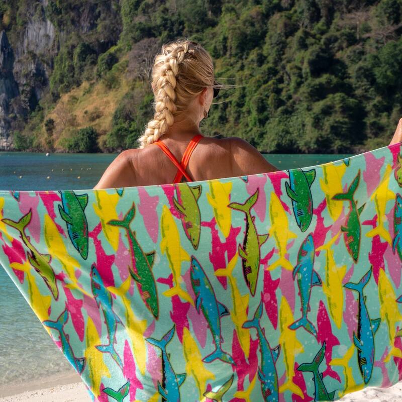 Arkwright Cotton Printed Novelty Beach Towel - 30x60 Inches