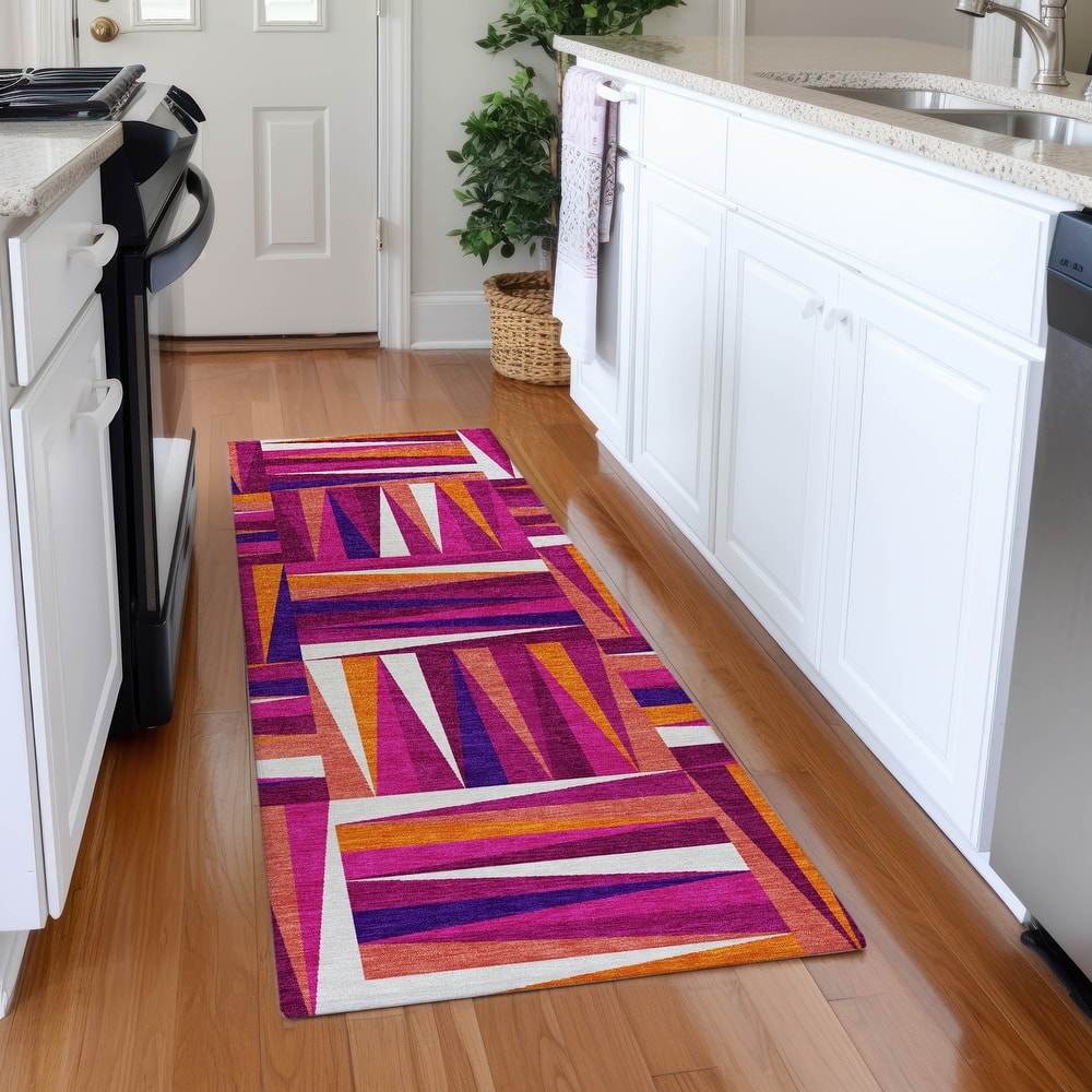 Premium Washable Super Soft Modern Glase Mayfield Rug