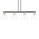 Option Black Antique Brass / Clear