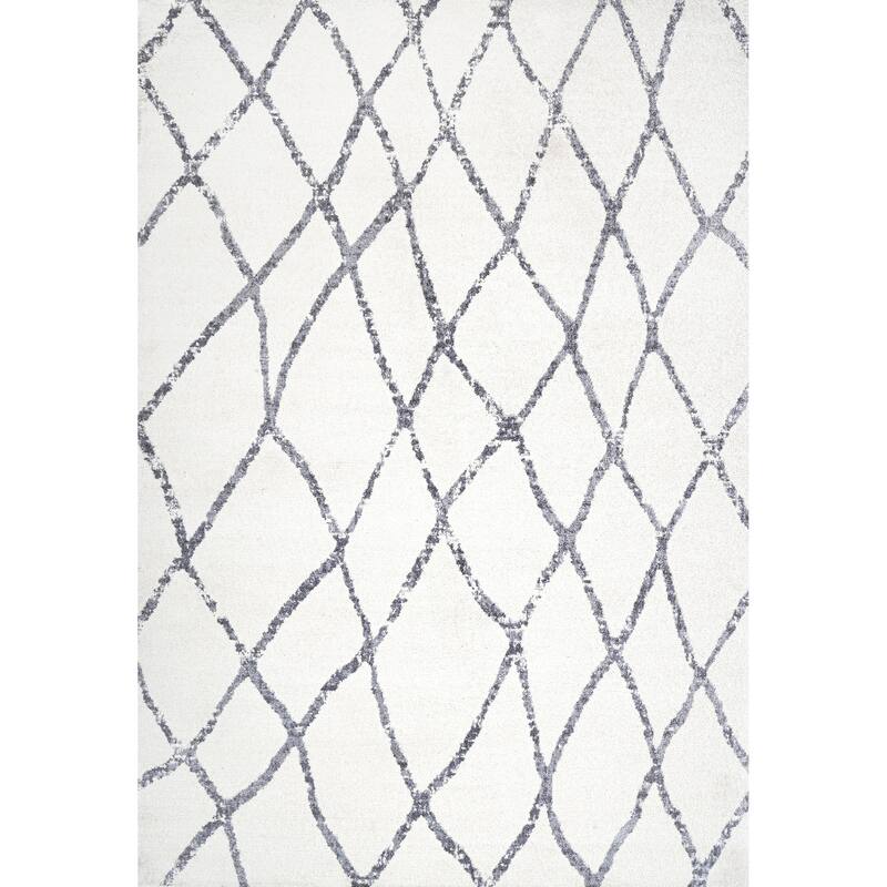 JONATHAN Y Izil Moroccan Diamond Trellis Area Rug - 3 X 5