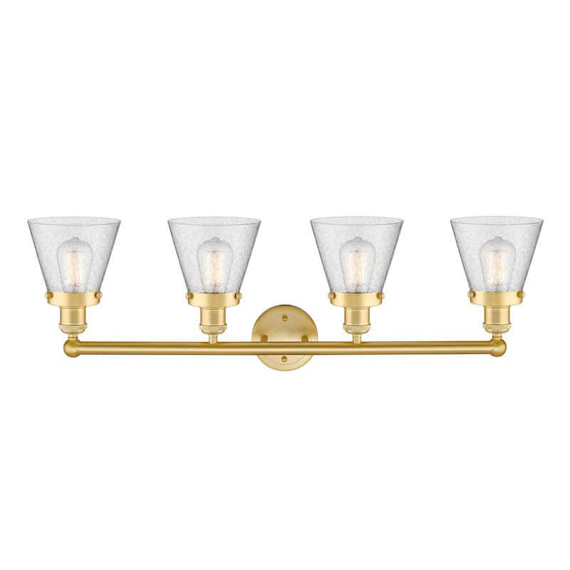 Innovations Lighting Cone - 4 Light 34" Bath Vanity Light