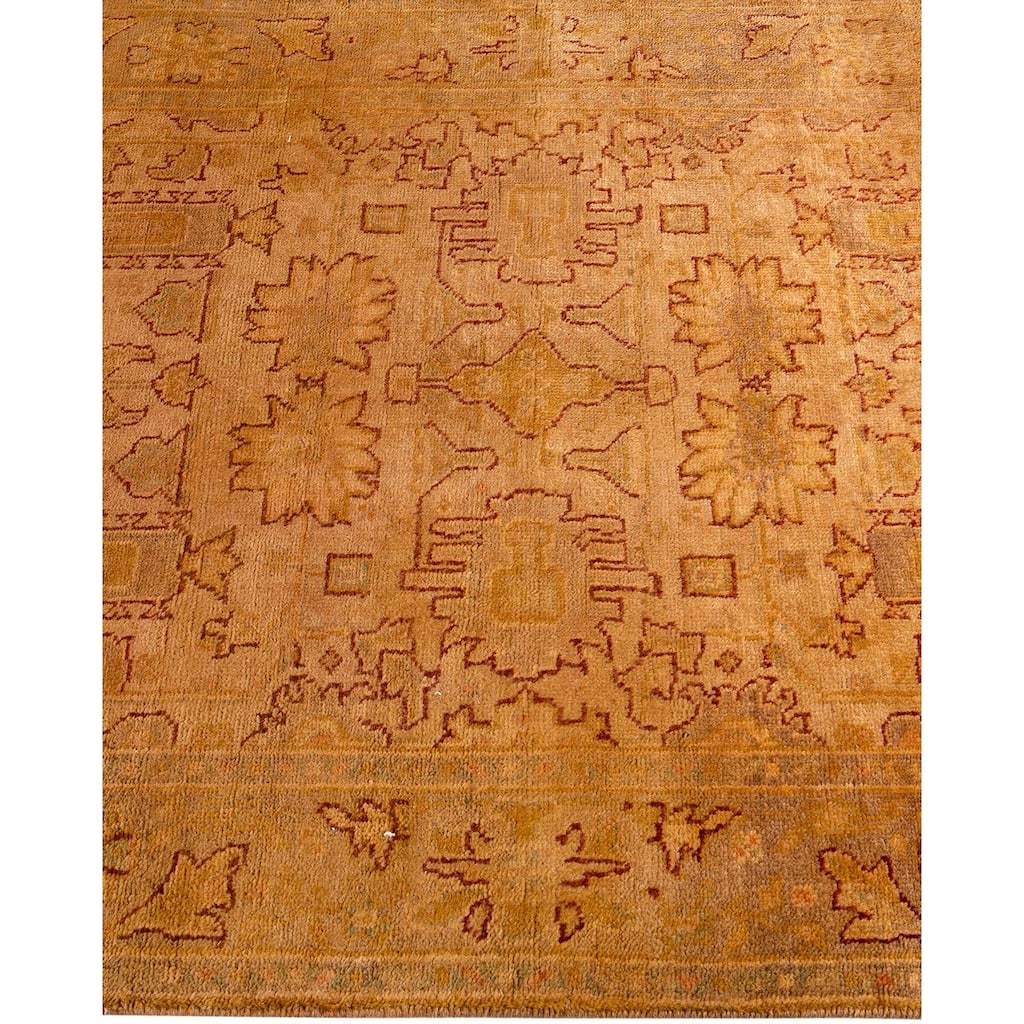Vibrance, One-of-a-Kind Hand-Knotted Area Rug - Beige, 3' 2" x 4' 10" - 3' 2" x 4' 10"