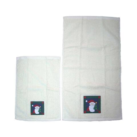 Santa Fun Guest Cotton Kitchen Towel