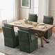 preview thumbnail 3 of 9, Modern Upholstered Dining Chair with Storage Green - Set of 4