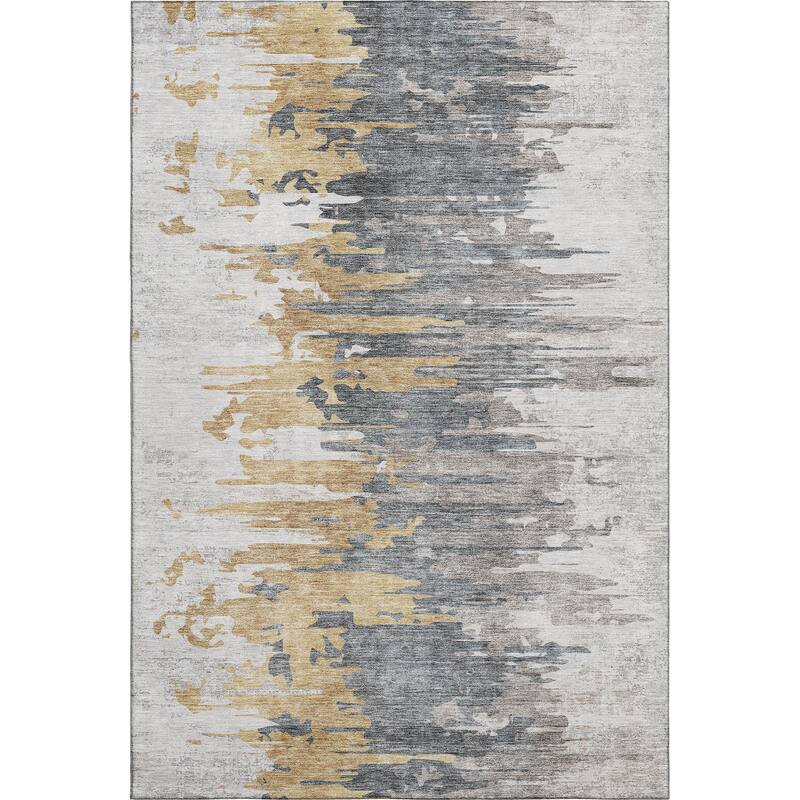 Premium Washable Super Soft Abstract Prints Mayfield Rug