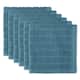 DII Solid Windowpane Terry Dishcloth Set of 6