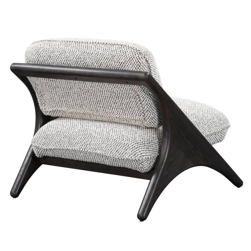 Classic Home Georgia Accent Chair in Gray