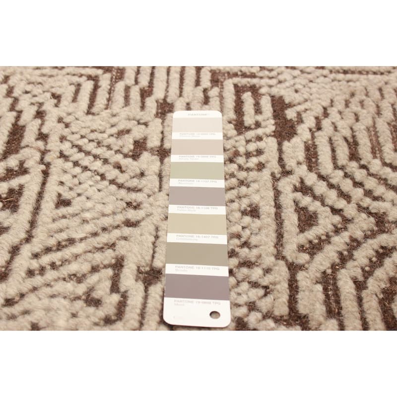Tangier Brown, Taupe Rug 5'1" x 7'9" - 5'1 x 7'9
