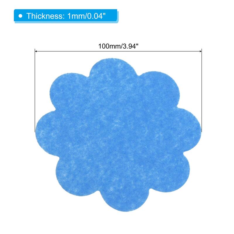 30pcs Plant Pot Hole Pad Nonwoven Flower Bonsai Bottom Soil Mat