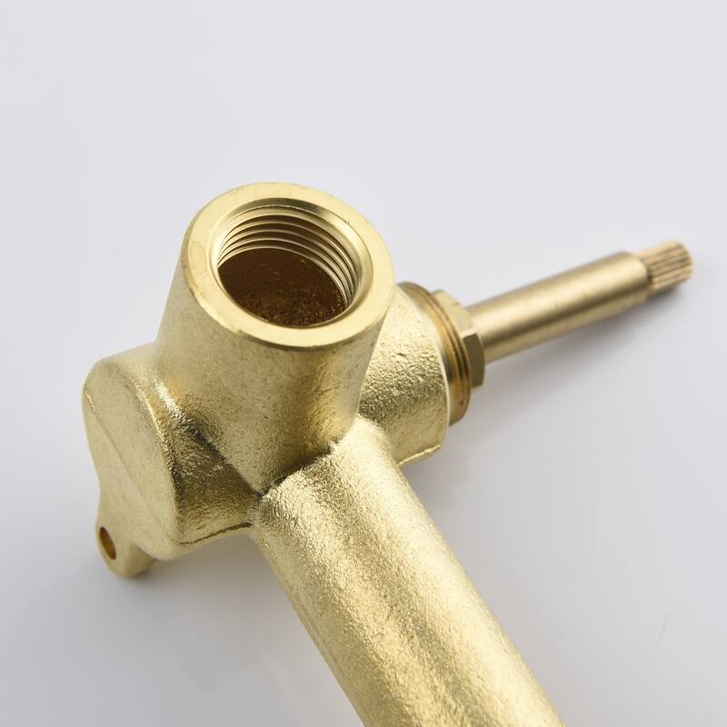 Topcraft Wall Mount Classic Cross Handle Bathroom Faucet