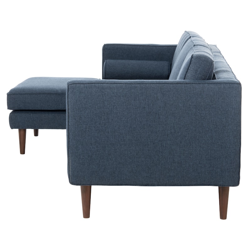 SAFAVIEH Couture Dulce Mid-Century Chaise Sofa - 98"W x 60"D x 33"H