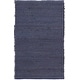 preview thumbnail 56 of 68, Nourison Natural Jute Indoor only Solid Area Rug 2' x 3' - Navy