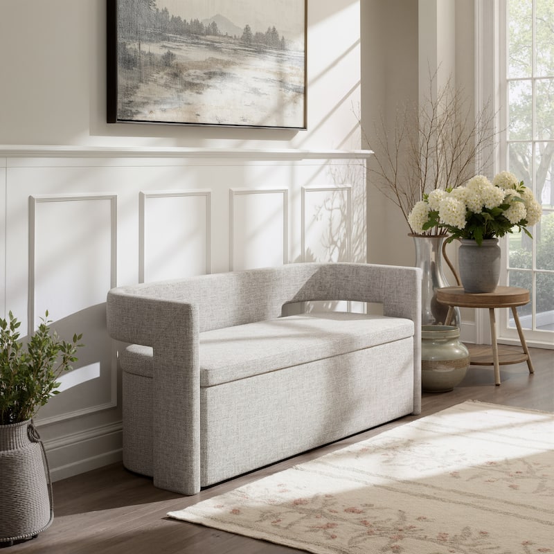 Papua Storage Bench Gray