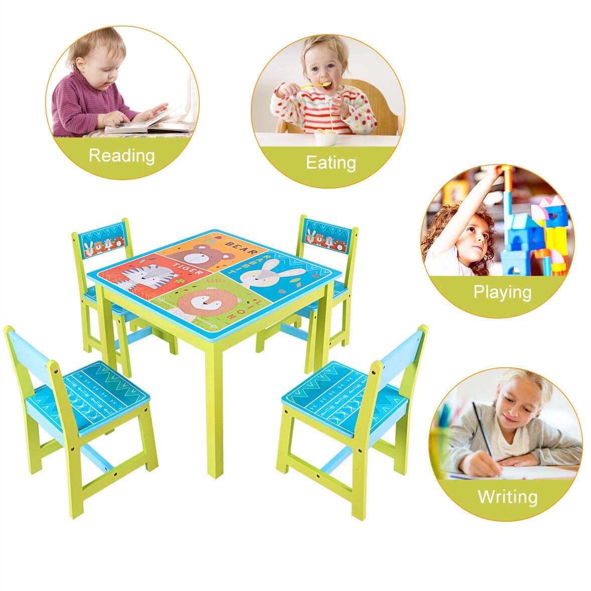 2 seat toddler activity table
