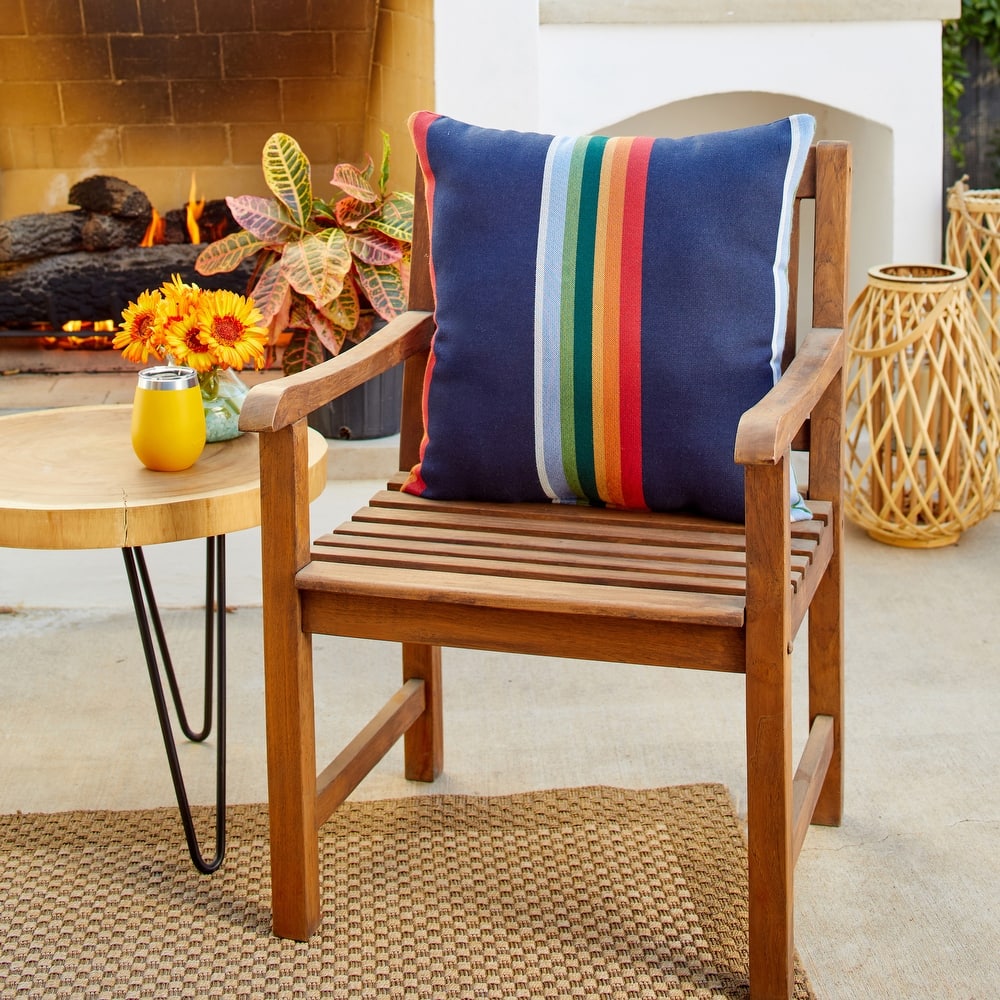 Sorra Home Sunbrella Pendleton Outdoor Knife Edge Pillow Single