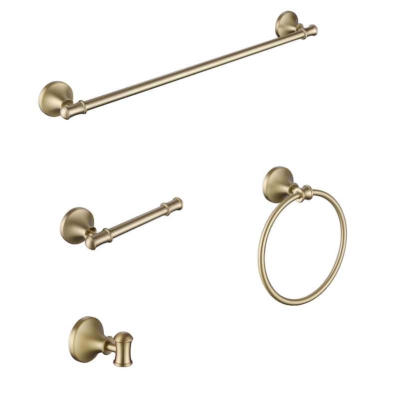 4-Piece Bathroom Hardware Set