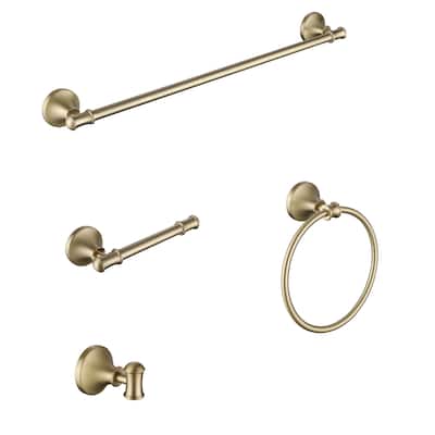 4-Piece Bathroom Hardware Set