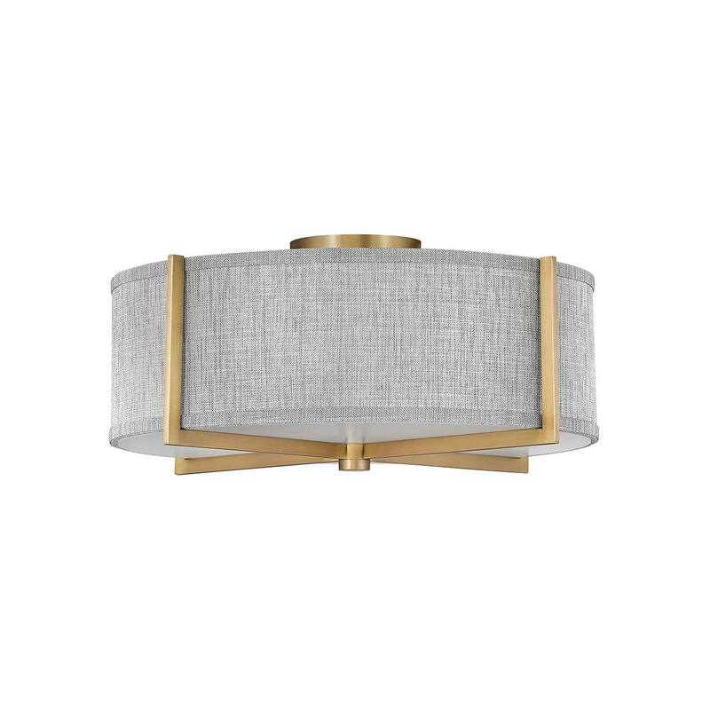 Hinkley Lighting Axis 20" Wide Galerie Semi-Flush Ceiling Fixture with