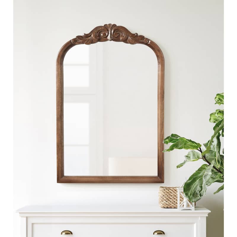 Kate and Laurel Arendahl Wood Arch Mirror