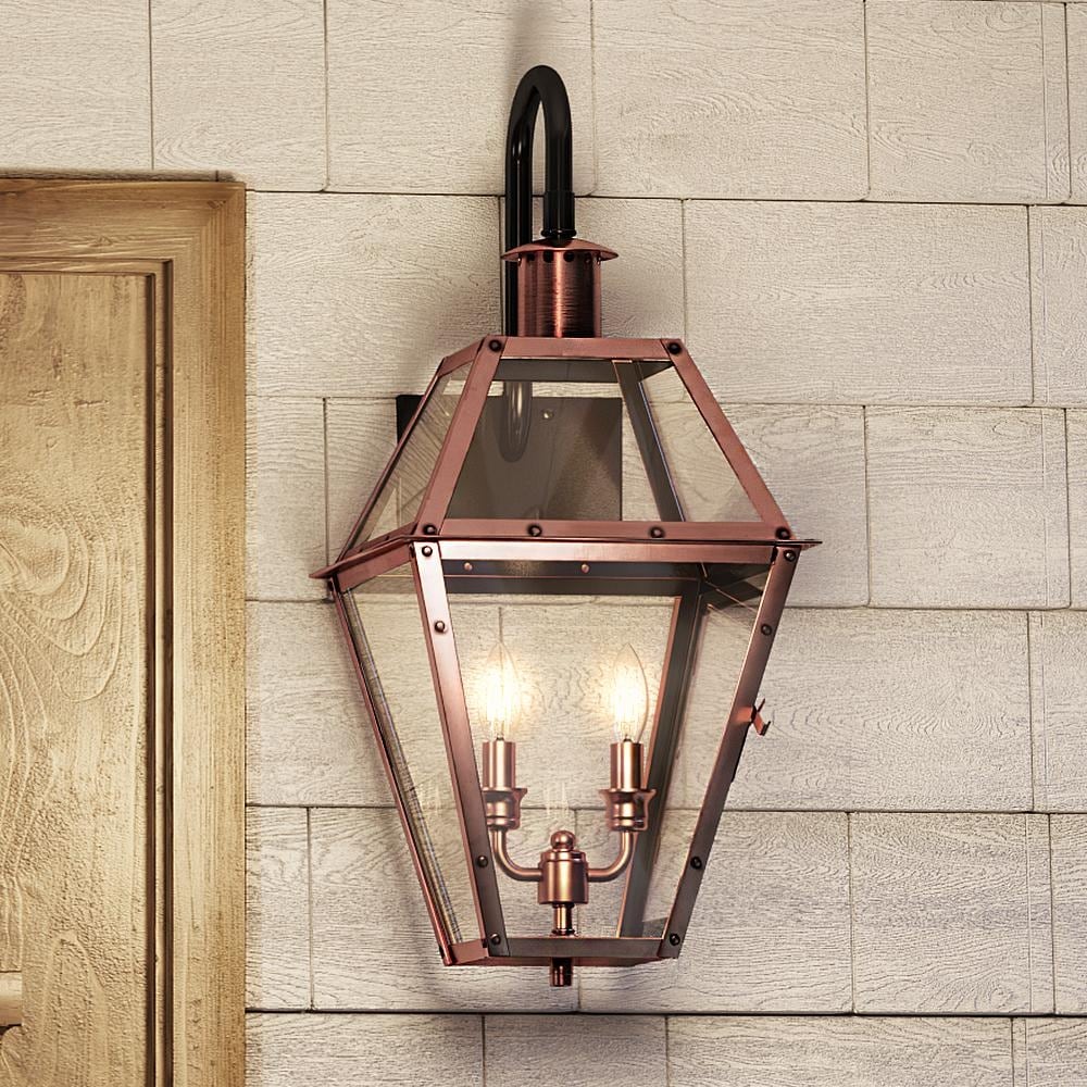 copper outdoor lighting