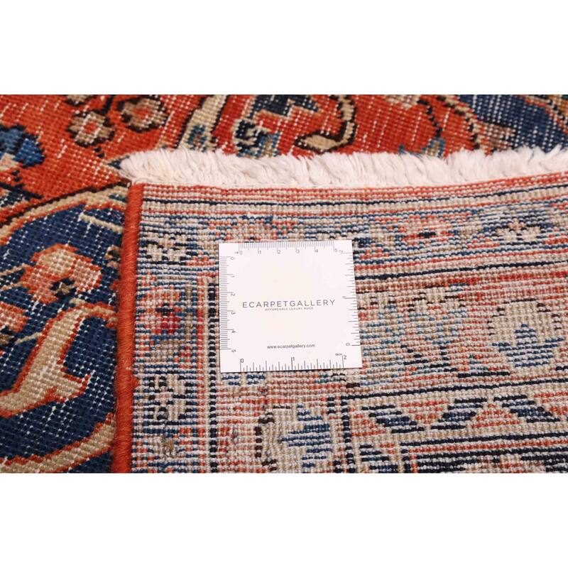 ECARPETGALLERY Hand-knotted Antalya Vintage Dark Copper Wool Rug - 9'4 x 12'10