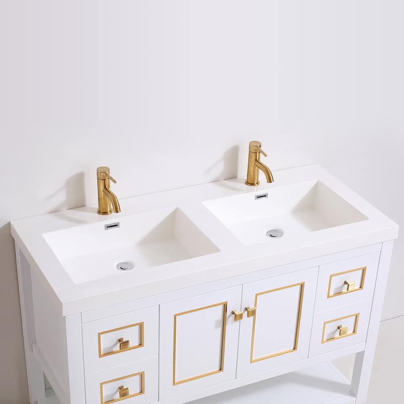 Davis 48" Double Bathroom Vanity Set
