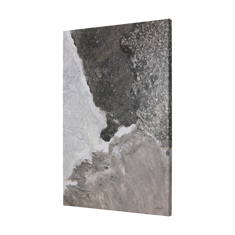 Mudslide I (40 x 60 ) Canvas Art Print