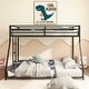 preview thumbnail 2 of 7, Twin Over Full Metal Bunk Bed - Robust Classic Square Design